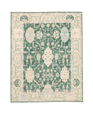 oushak rug in pine | #205 | 8'4" x 10'2"