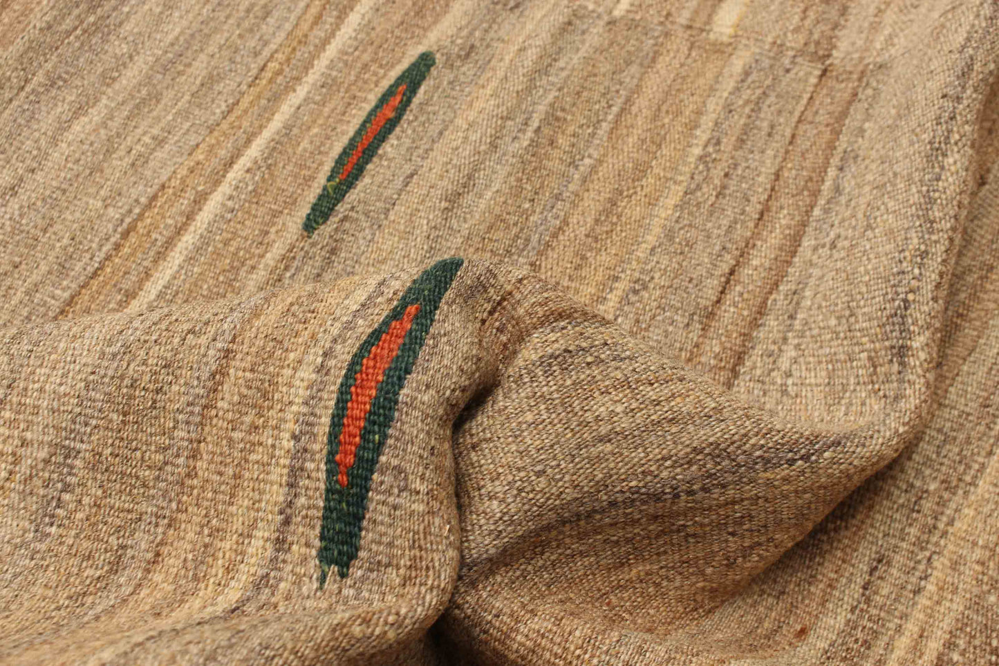 flatweave rug in baja | #247 | 6'9" x 10'4"
