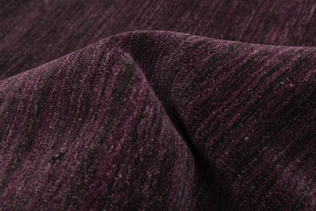 gabbeh rug in mulberry || 5'7" x 7'10"