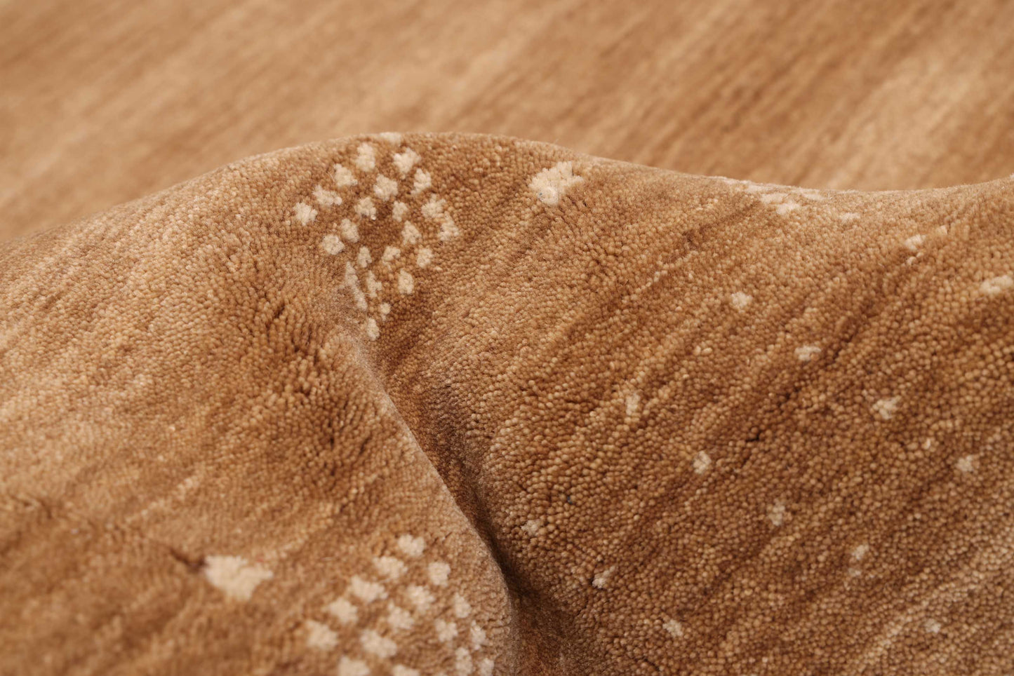 gabbeh rug in loam || 8'0" x 9'11"