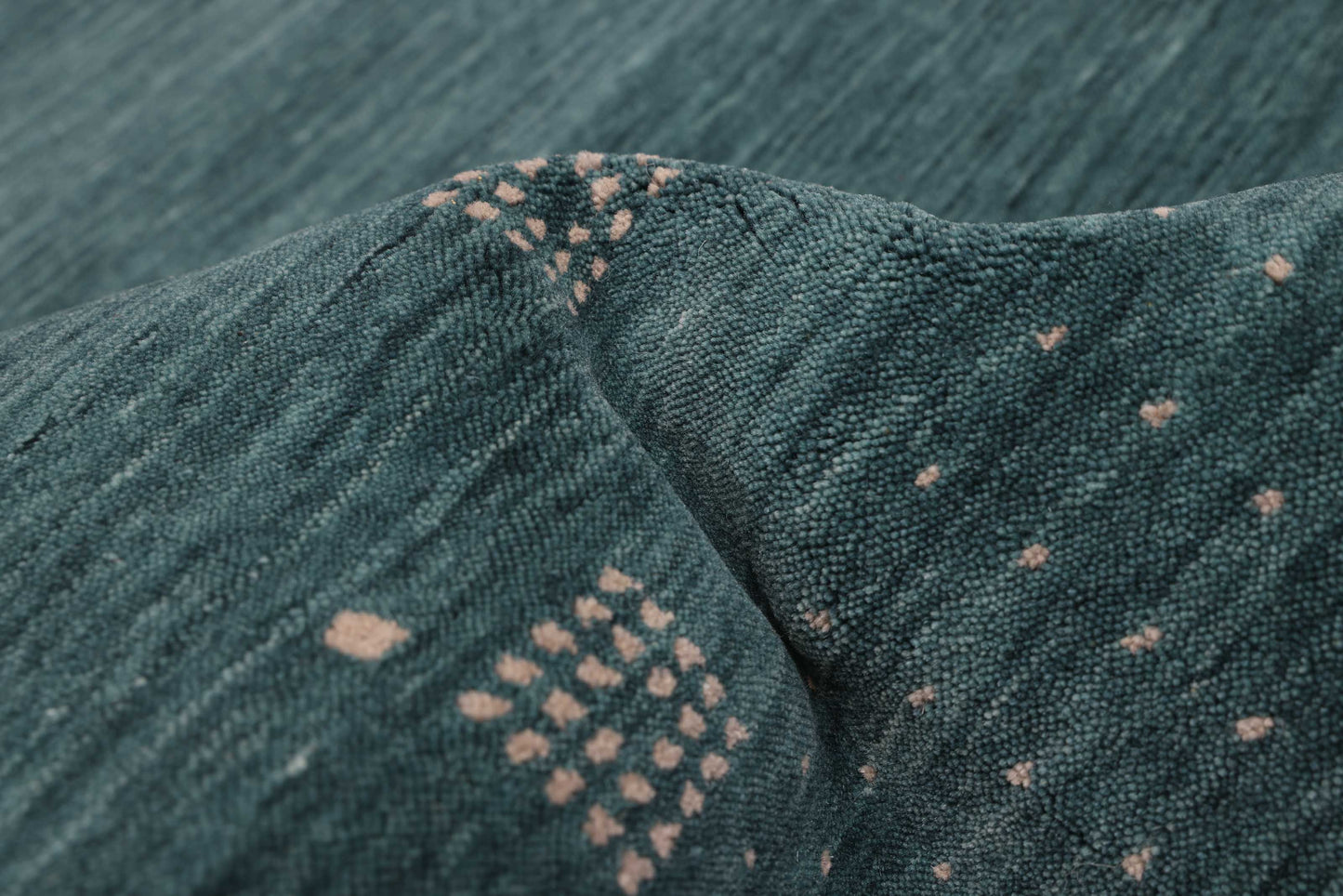 gabbeh rug in tarn || 8'0" x 9'10"
