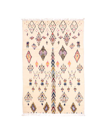 moroccan rug in snapdragon | #011 | 5'8" x 9'1"