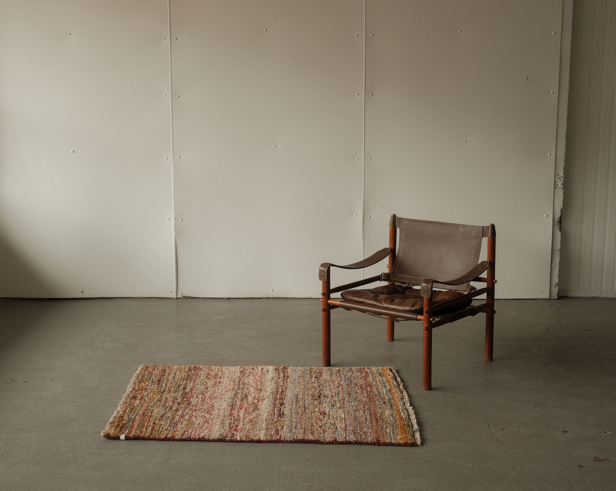 kashkuli gabbeh in sunset | #004 | 3'3" x 4'2"