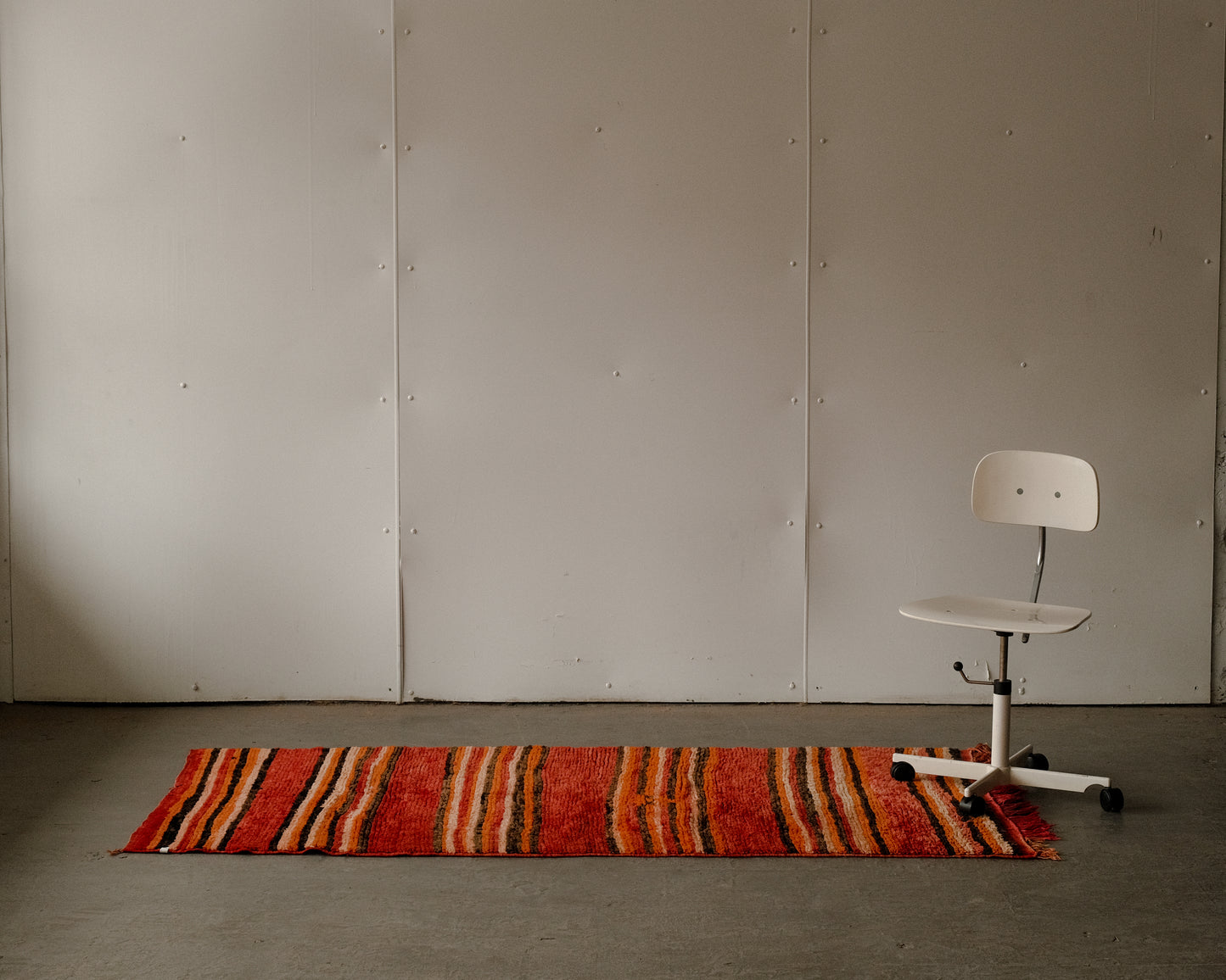moroccan berber rug in sunrise | #033 | 3'8" x 6'11"
