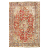 vintage turkish rug in bloom | #057 | 6'8" x 10'2"