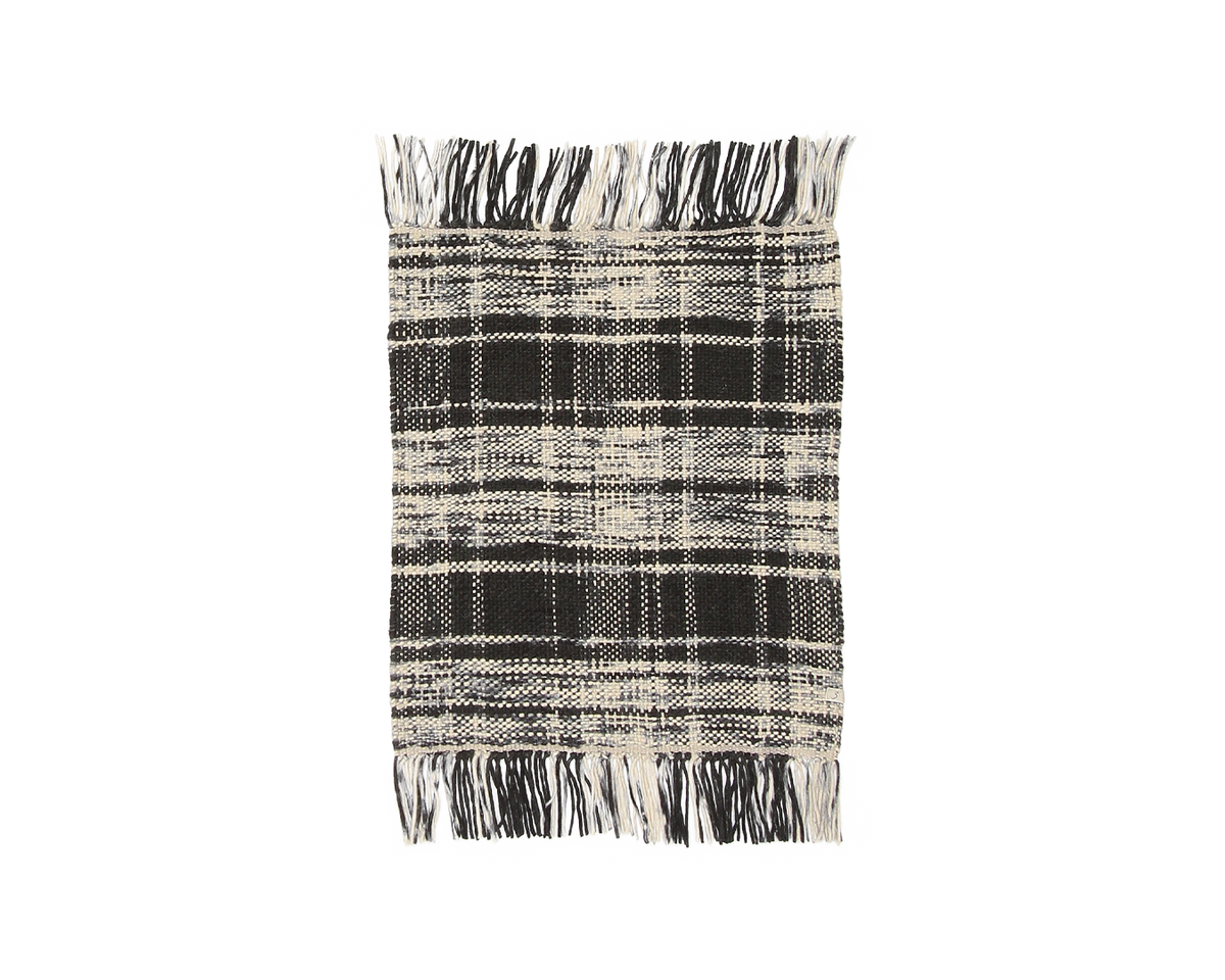 woven mat in dusk | #092 | 2'1" x 3'2"