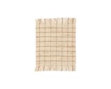 woven mat in ash | #095 | 2'0" x 2'11"