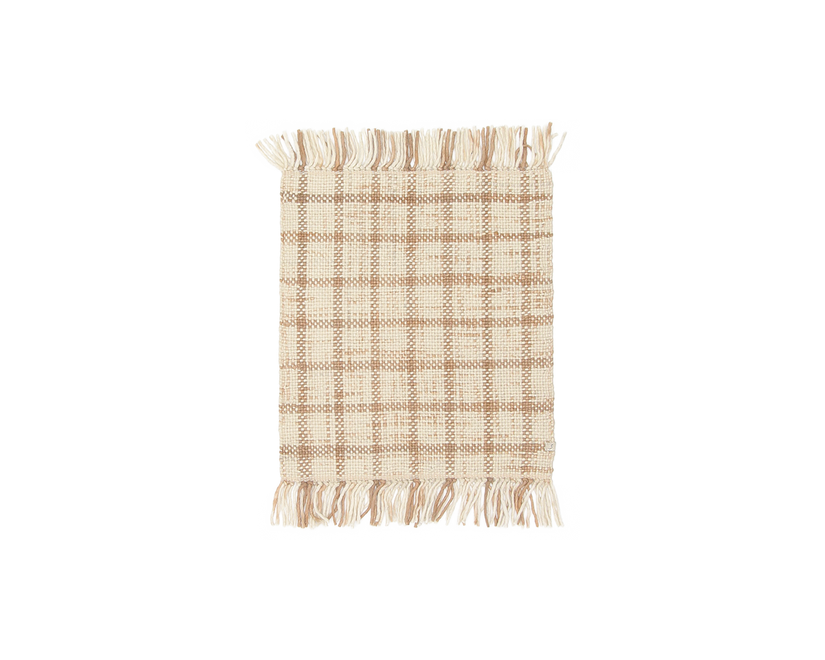 woven mat in aspen | #096 | 2'1" x 2'10"