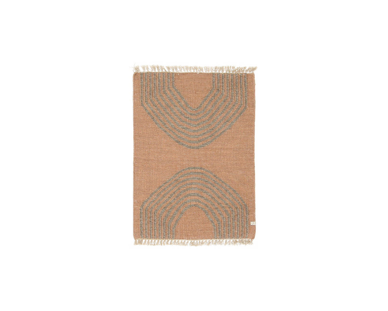 woven mat in mesa | #102 | 2'1" x 3'2"