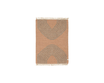 woven mat in mesa | #102 | 2'1" x 3'2"
