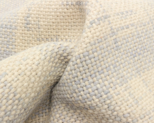 woven mat in smoke blue | #103 | 2'1" x 2'11"