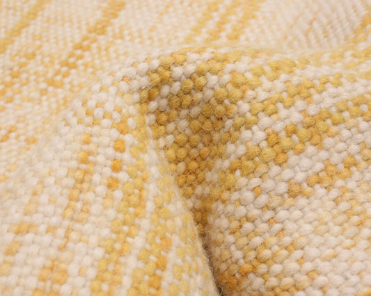 woven mat in sunflower | #109 | 2'0" x 2'2"