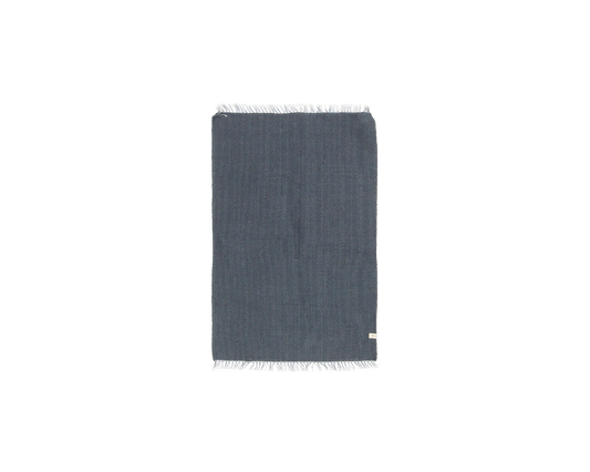 woven mat in indigo | #112 | 2'0" x 3'0"