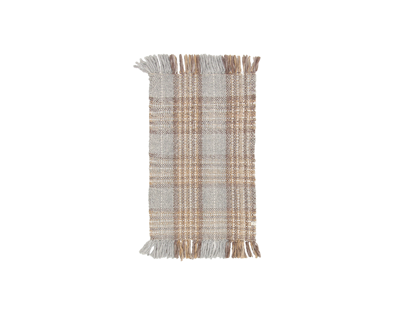 woven mat in tweed | #114 | 2'0" x 3'2"