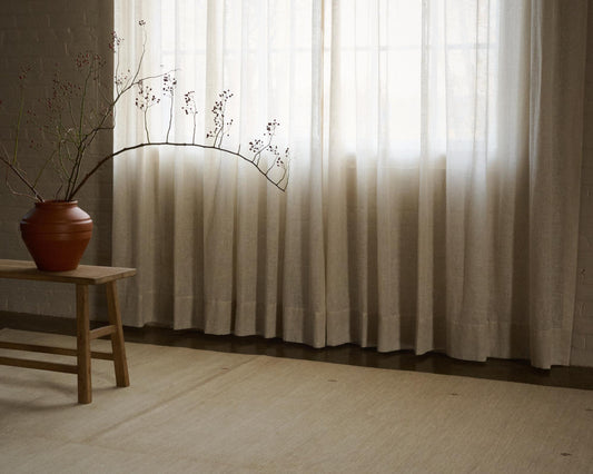 gabbeh rug in cottonwood | #239 | 8'2" x 10'0"