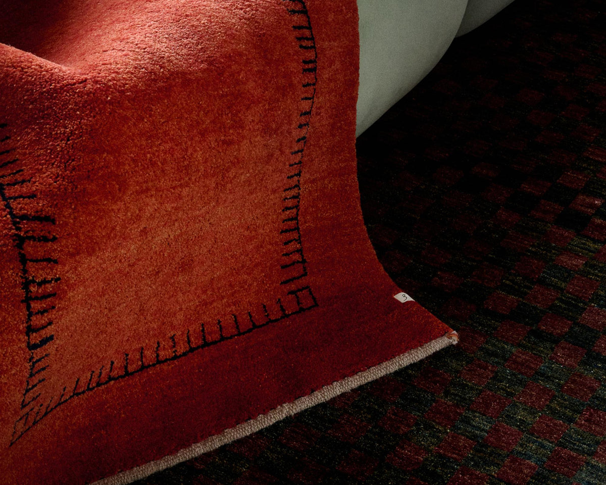 gabbeh runner in radiance | #286 | 2'7" x 6'0"