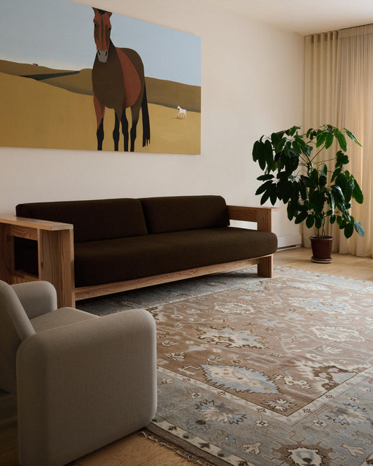 oushak rug in elysian | 317 | 9'2" x 12'1"