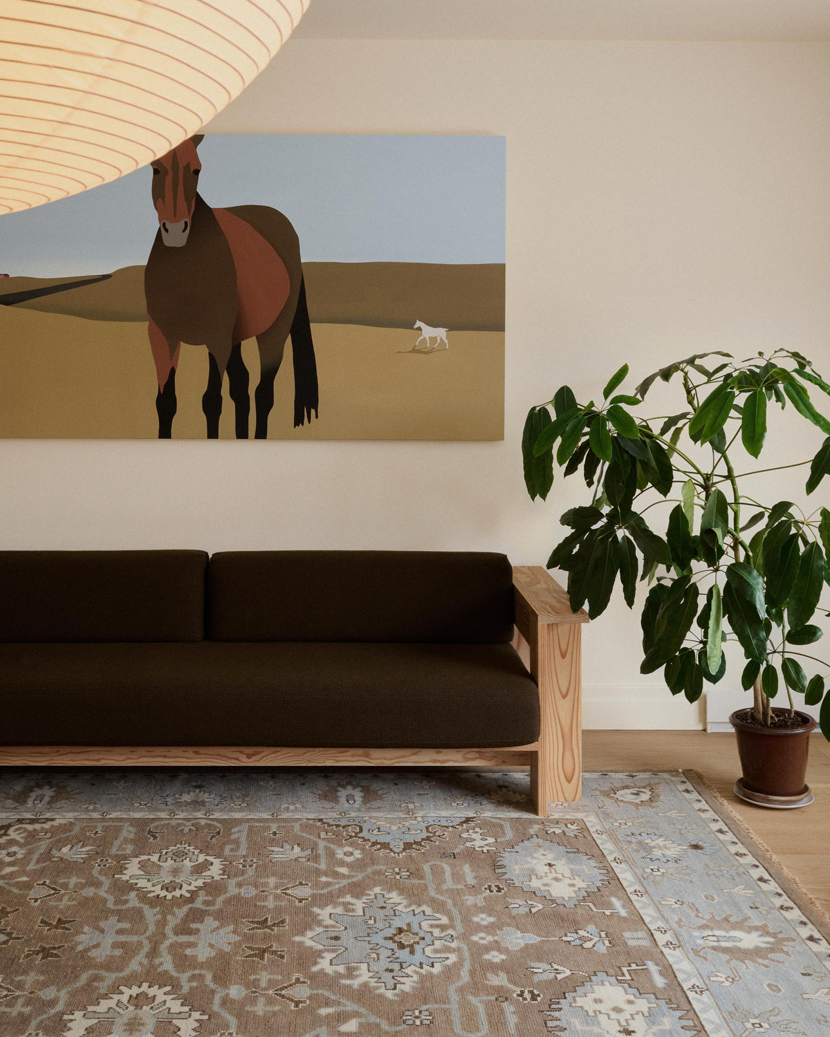 oushak rug in elysian | 317 | 9'2" x 12'1"
