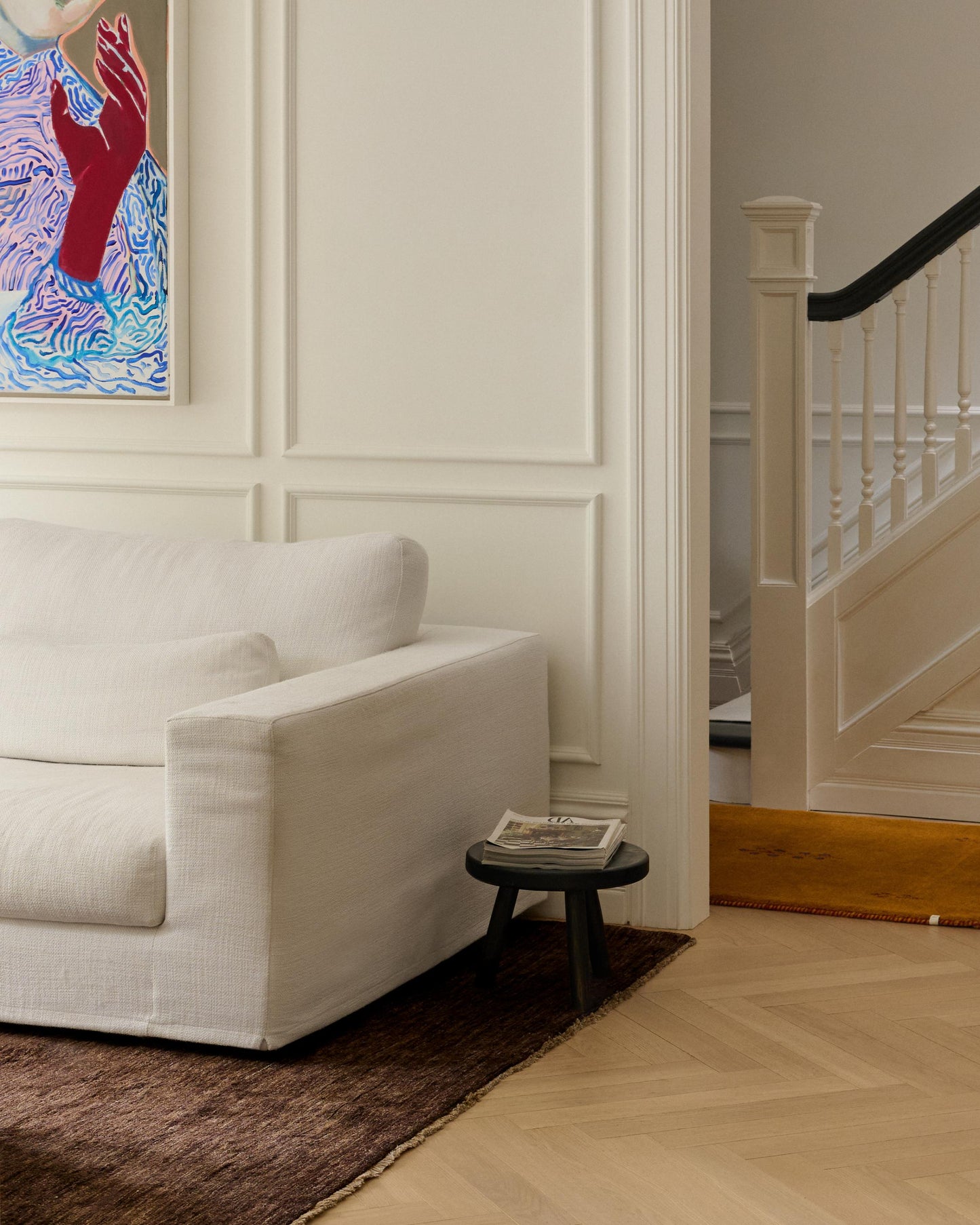 ziegler rug in balm | 334 | 8'0" x 9'9"