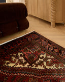 vintage rug in pomegranate | 348 | 6'9" x 9'4"