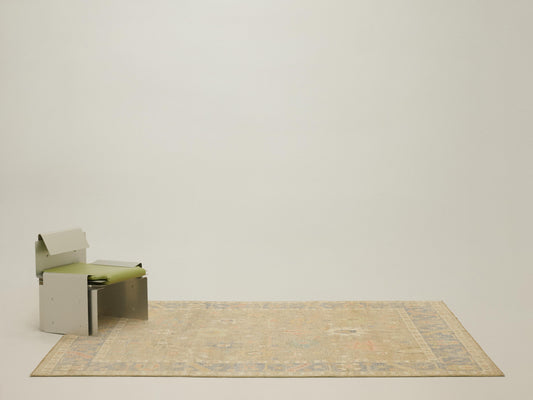 oushak rug in clove || 8'1" x 9'8"