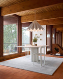 gabbeh rug in slate || 8'0" x 9'4"