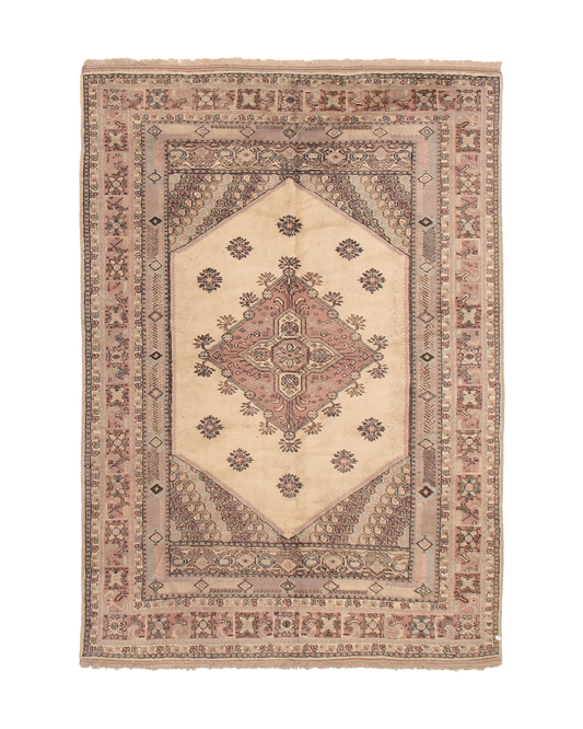 oushak rug in copper | #082 | 6'4" x 8'10"