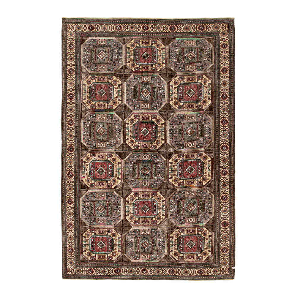 vintage rug in gleam | | 6'5" x 9'10"