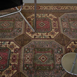 vintage rug in gleam |     | 6'5" x 9'10"