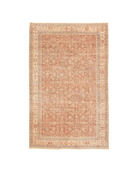 vintage turkish rug in taupe | #018 | 6'0" x 9'5"