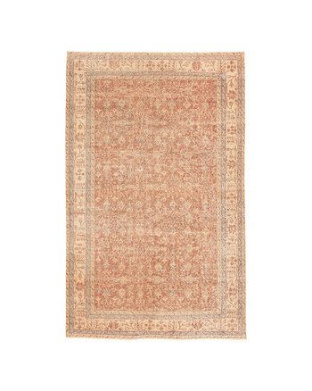 vintage turkish rug in taupe | #018 | 6'0" x 9'5"