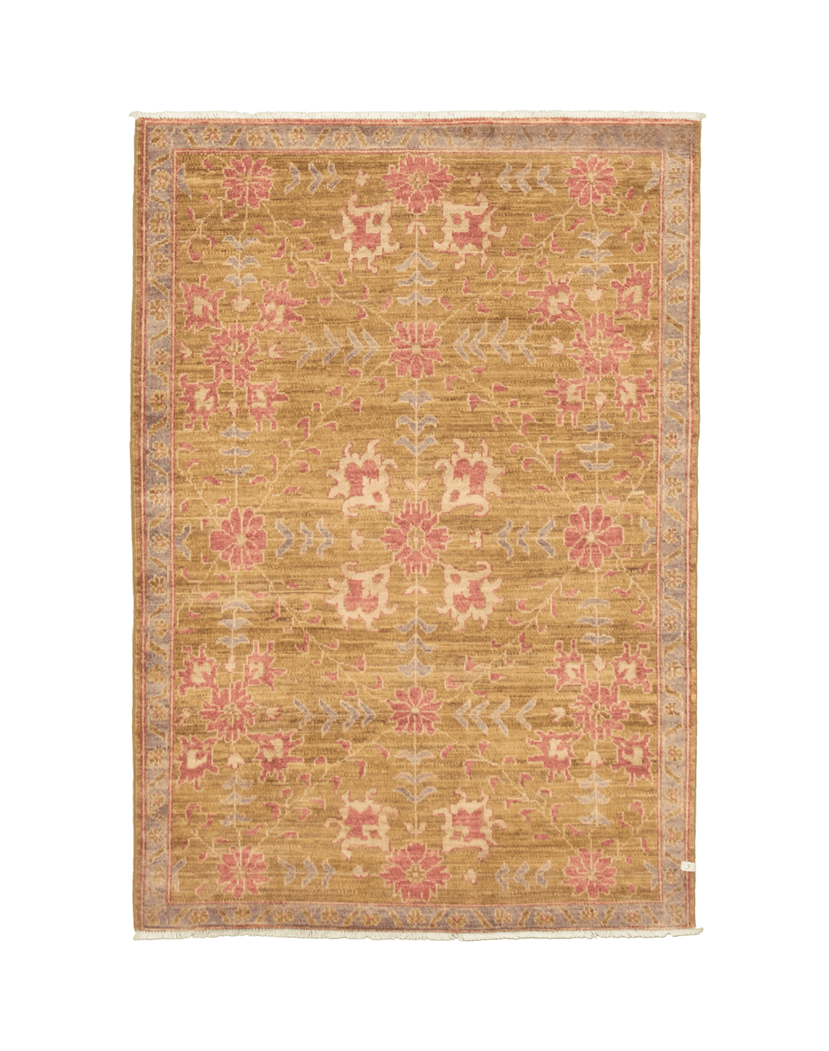 oushak rug in marigold | #206 | 4'3" x 6'1"