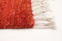 gabbeh rug in poppy | #117 | 5'3" x 7'9"