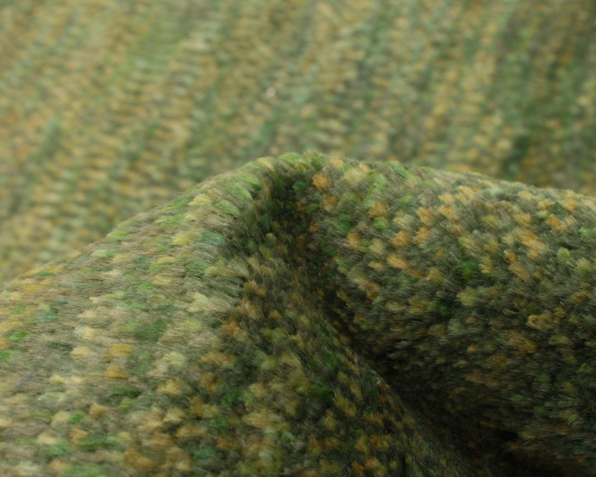 gabbeh rug in basil | #179 | 4'3" x 5'3"