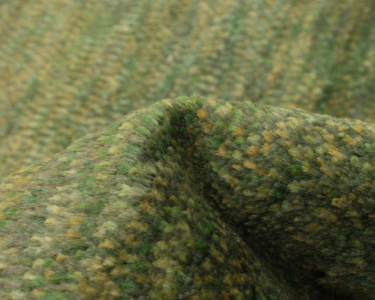gabbeh rug in basil | #179 | 4'3" x 5'3"
