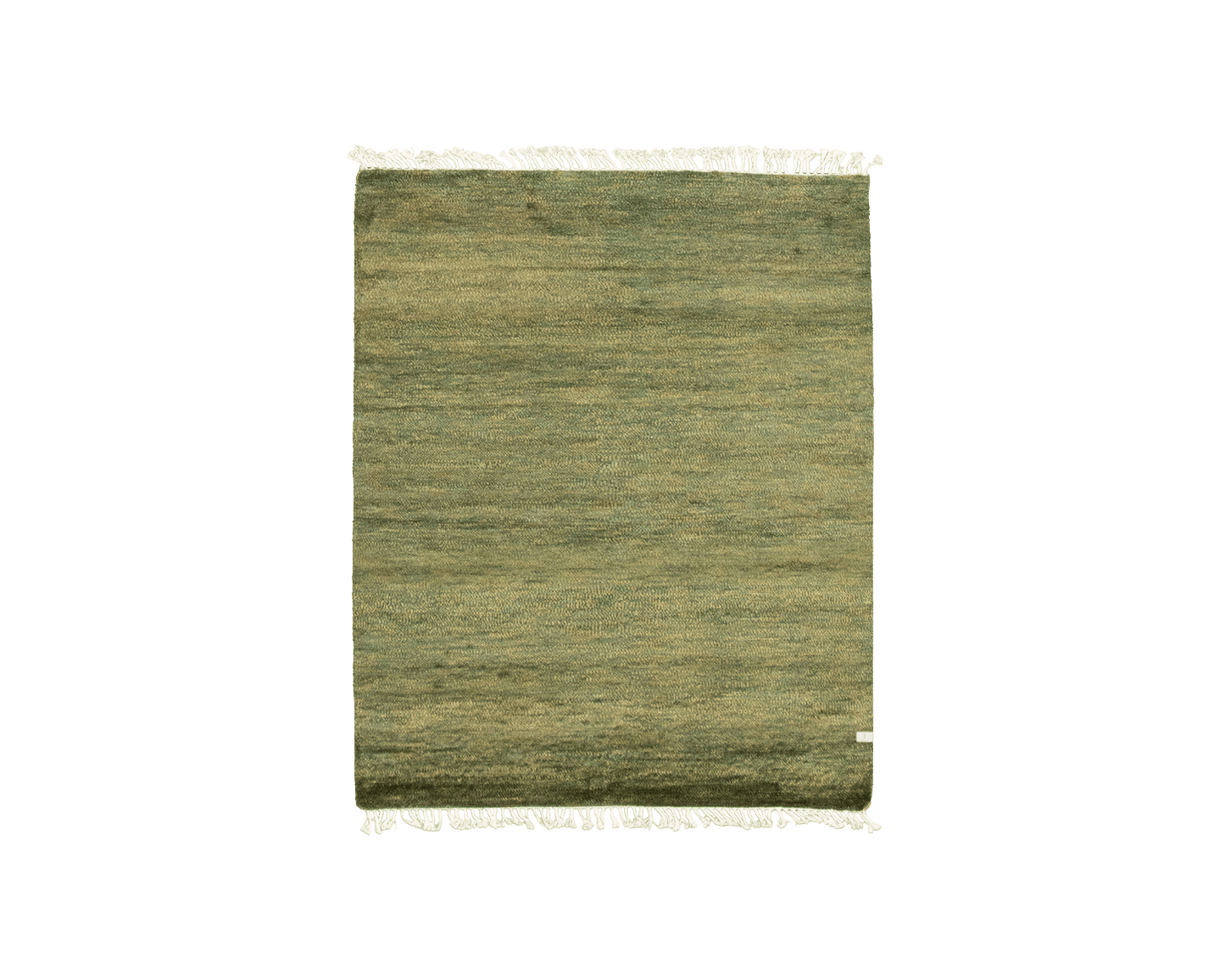 gabbeh rug in basil | #179 | 4'3" x 5'3"