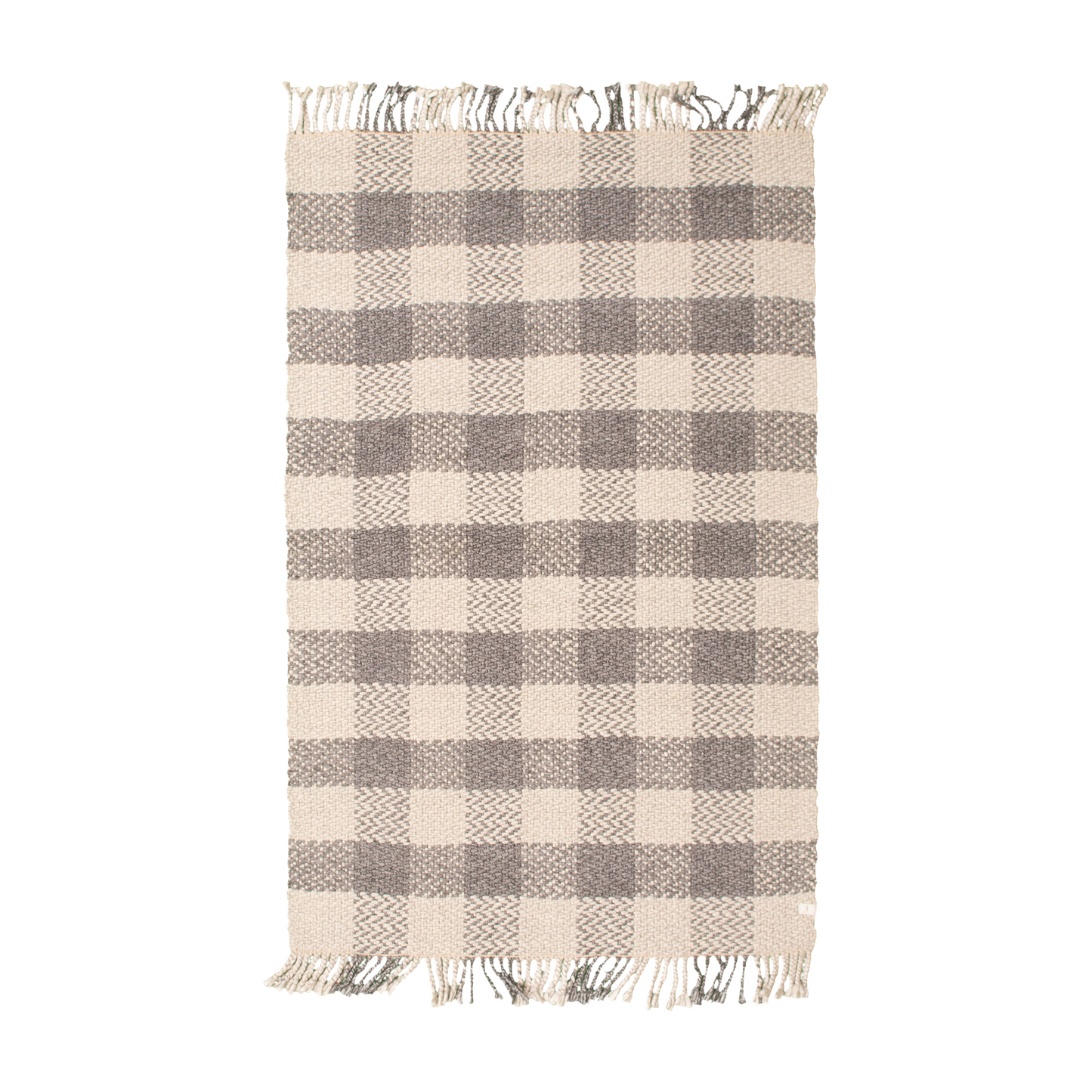 tufted rug in cinder | #231 | 5'2" x 7'5"