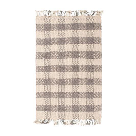 tufted rug in cinder | #231 | 5'2" x 7'5"