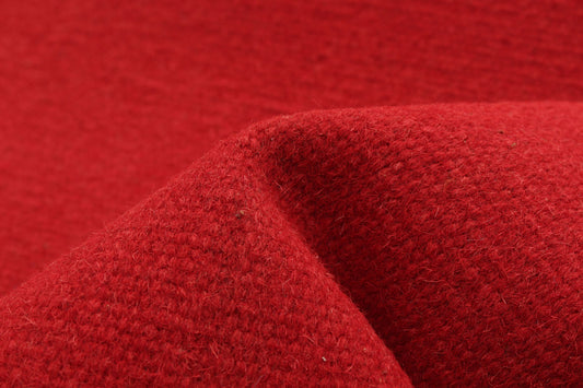 turkish flatweave in cardinal | #066 | 4'7" x 6'7"