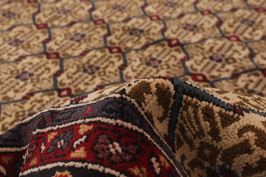 vintage rug in ripple | | 6'6" x 9'8"