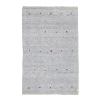 gabbeh rug in celeste | #292| 5'2" x 7'11"