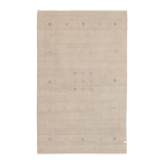 gabbeh rug in brume || 5'1" x 7'11"