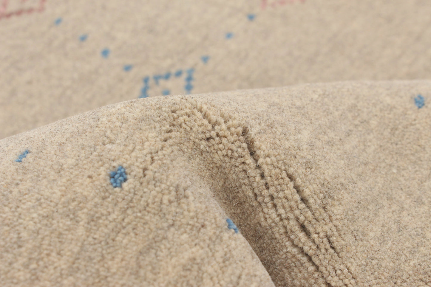 gabbeh rug in brume || 5'1" x 7'11"