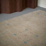 gabbeh rug in brume || 5'1" x 7'11"