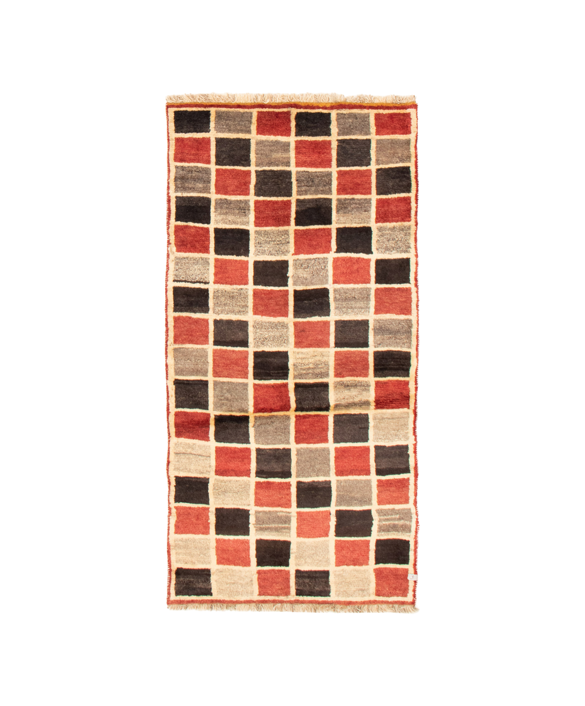 gabbeh runner in cardinal | #229 | 3'1" x 6'6"