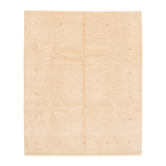 gabbeh rug in cottonwood | #239 | 8'2" x 10'0"
