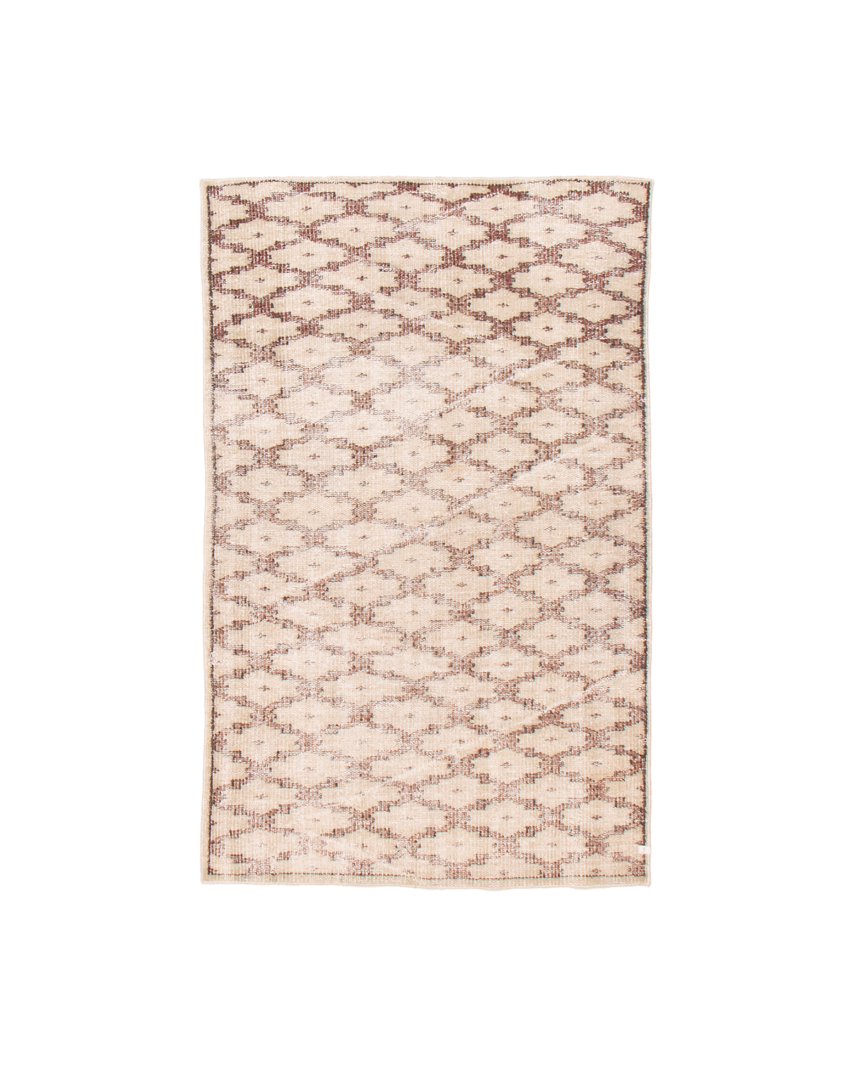 vintage turkish rug in magnolia | #081 | 3'5" x 5'6"