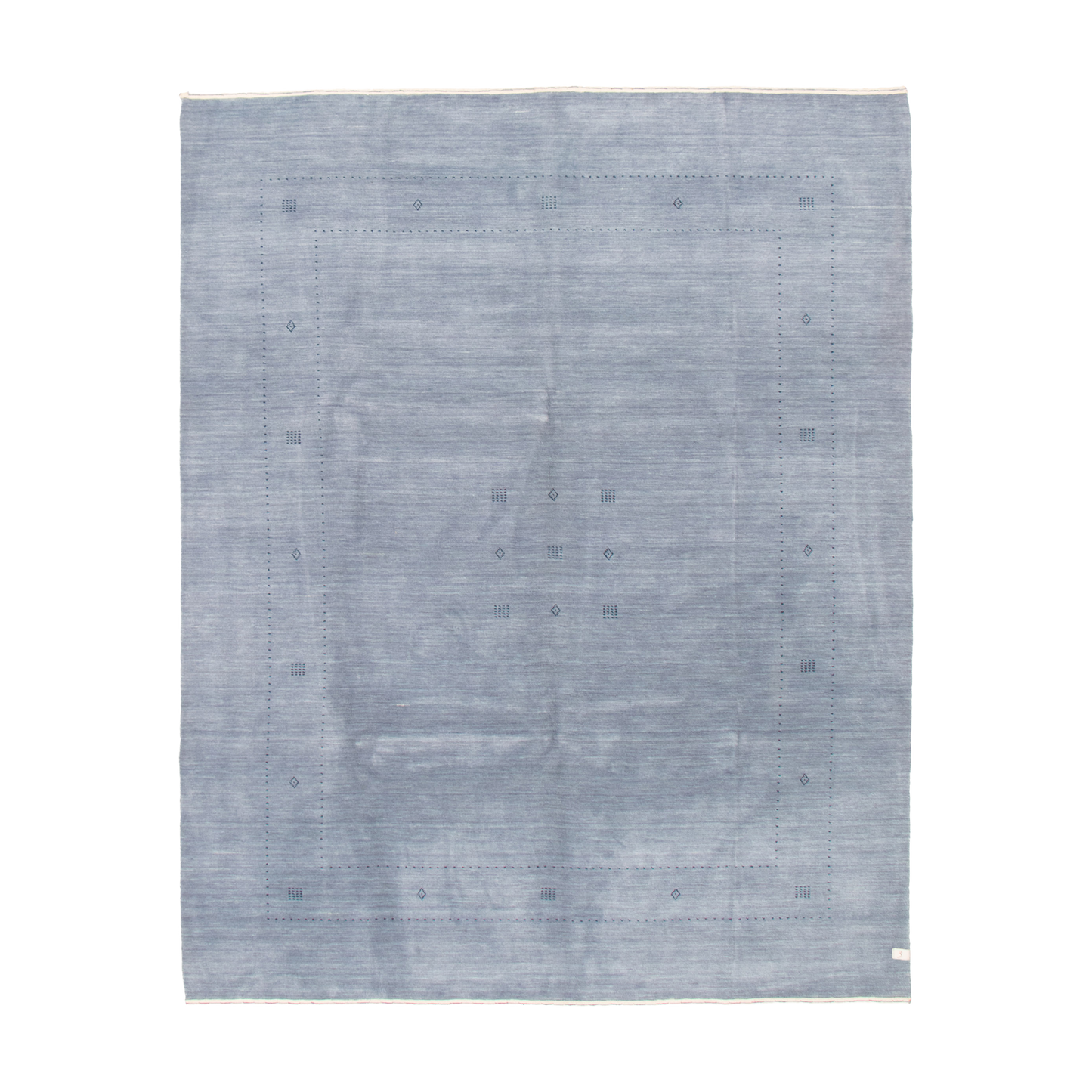 gabbeh rug in smokestack | #237 | 8'2" x 10'0"