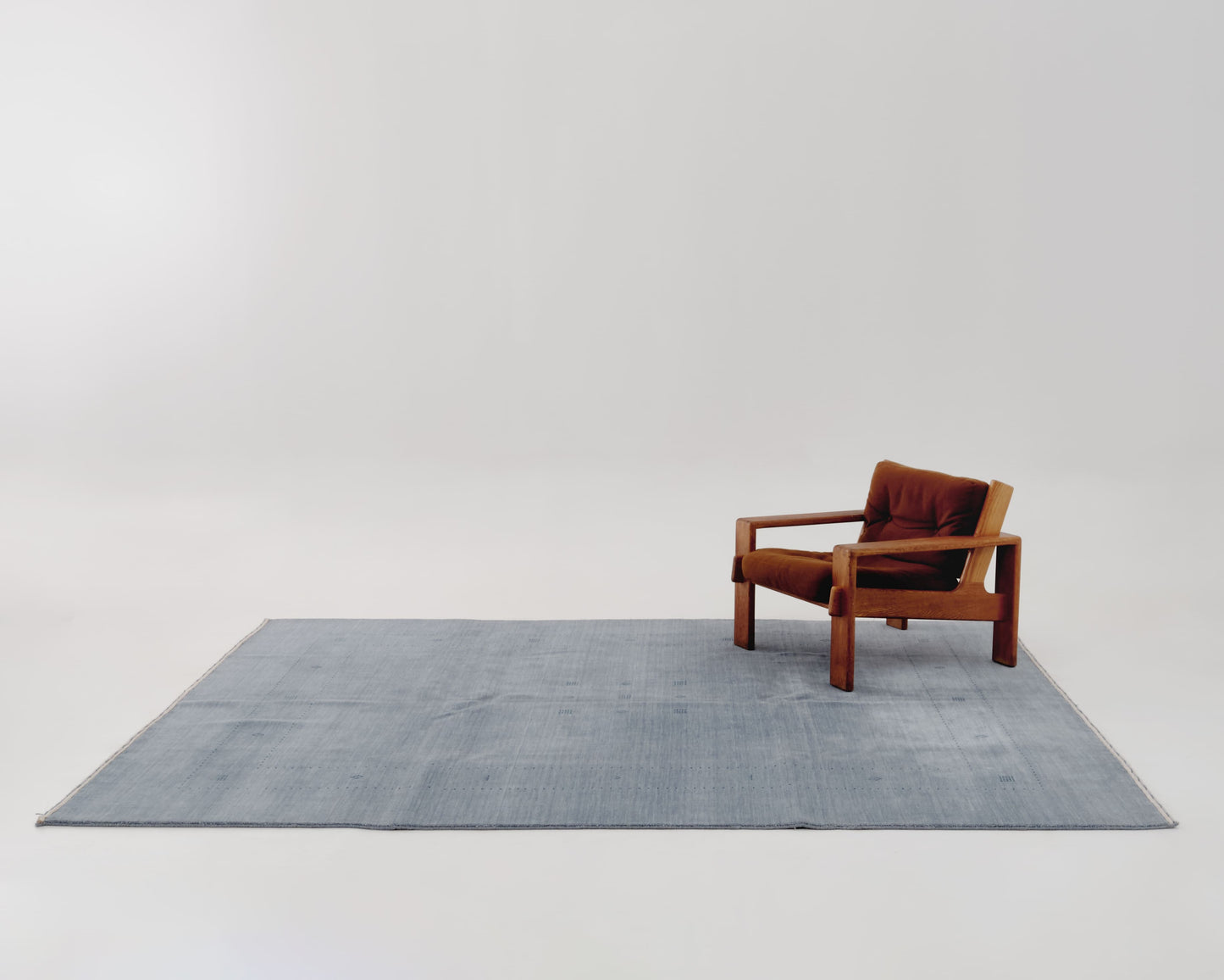 gabbeh rug in smokestack | #237 | 8'2" x 10'0"