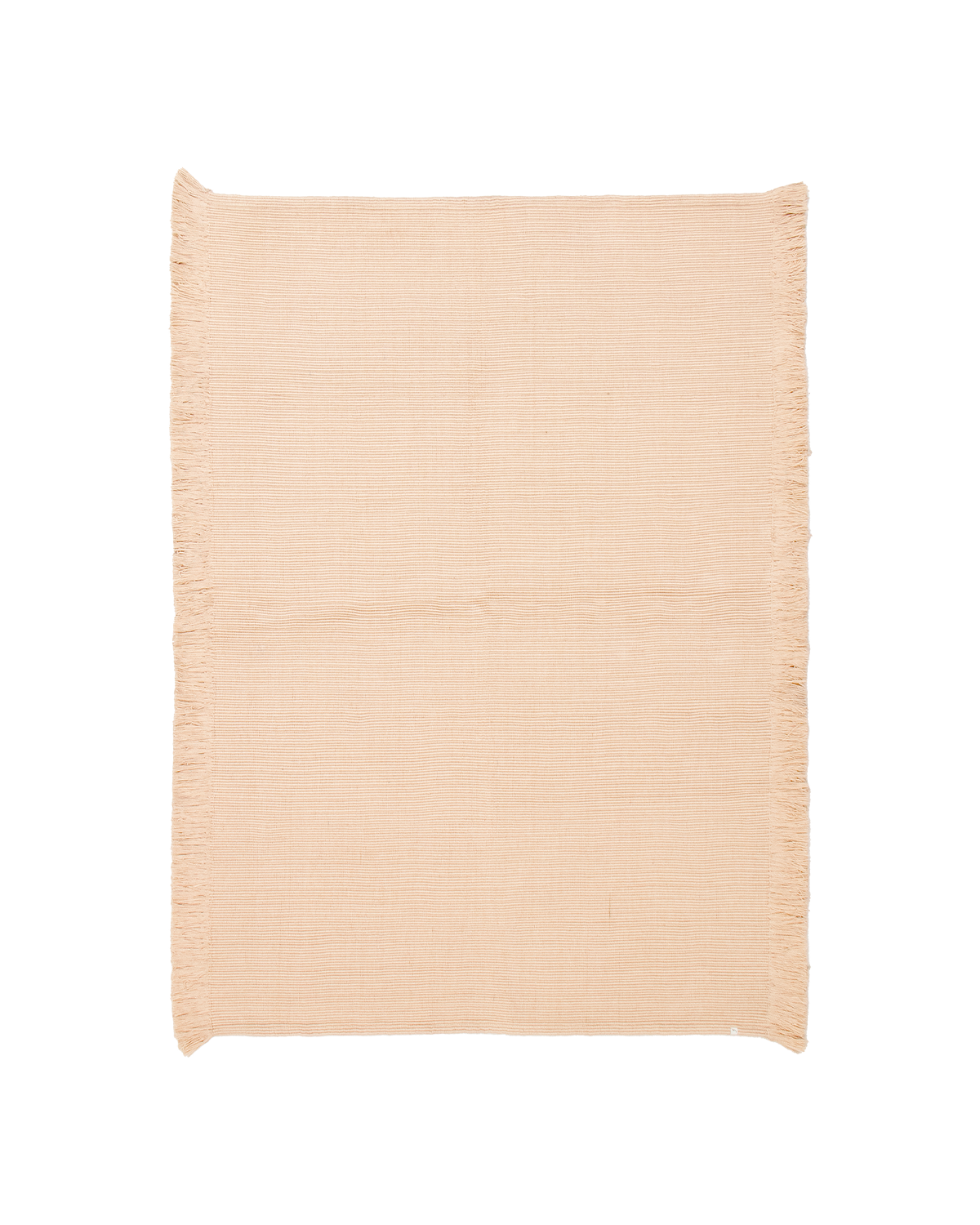 braided rug in fawn  | #072 | 5'5" x 7'10"